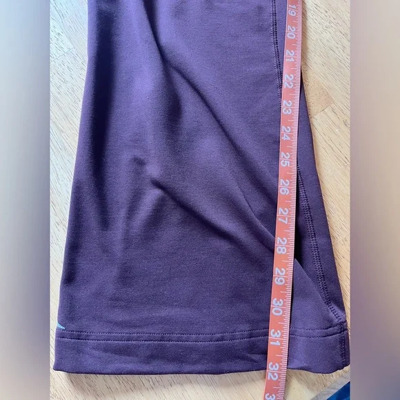 Patagonia Cool Wear Flare Refective Leggings Sz M Purple Wide Leg Athletic wear - Picture 10 of 12